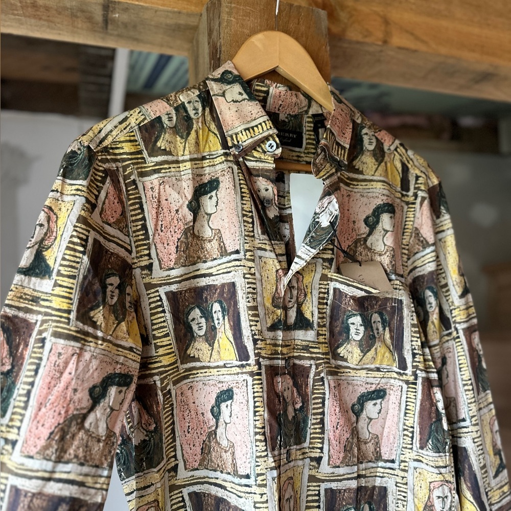 NWT Burberry Long Sleeve Button Down